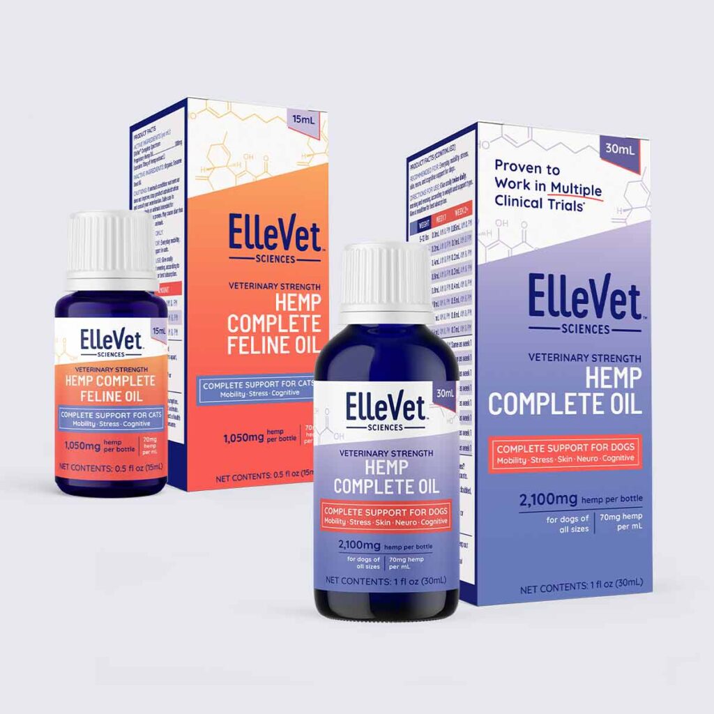 ElleVet Oil product line