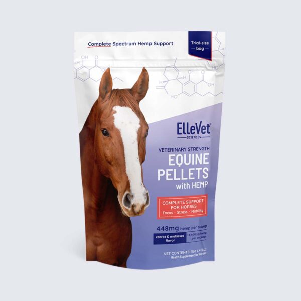 ElleVet Equine Hemp Pellets - Trial Size